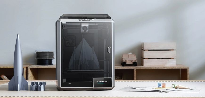 Багатофункціональний 3D-принтер із закритою робочою камерою Creality K1 Max 1857725284 фото