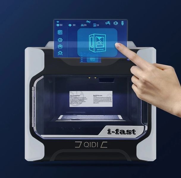 Швидкий багатофункціональний 3D-принтер із закритою робочою камерою Qidi iFast 1894100129 фото
